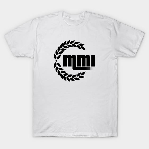 2001 Roman numerals T-Shirt by hoopoe